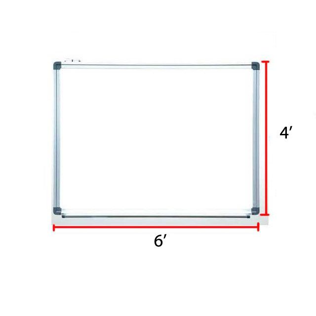 WHITEBOARD 4' X 6' MAGNETIC