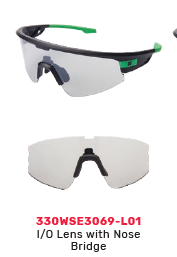 WORKSAFE SPARE LENS I/O Lens with Nose Bridge 330WSE3069-L01