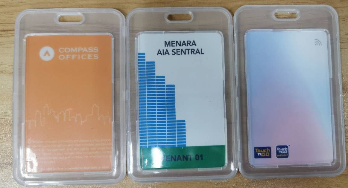 ID Card Hard Case With Clip
