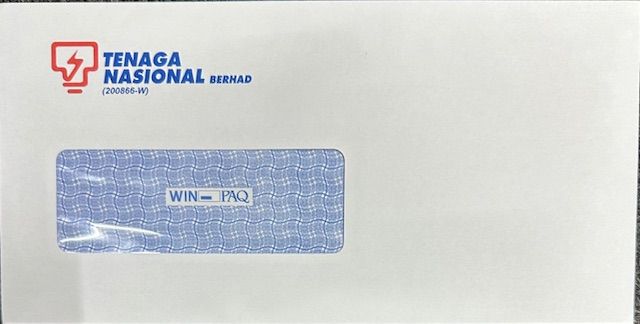 Envelope TNB 110mm x 220mm - 1 box / 500pcs