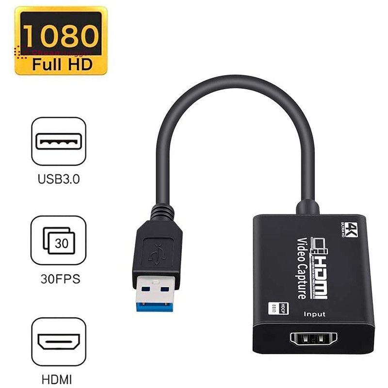 Video Capture Card HDMI to USB 3.0 Full HD 1080P 4K