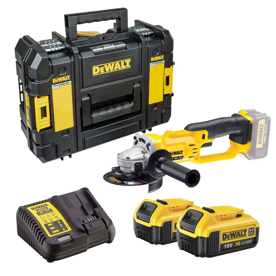 DeWALT *DeWALT DCG412M2 125mm Cordless Angle Grinder