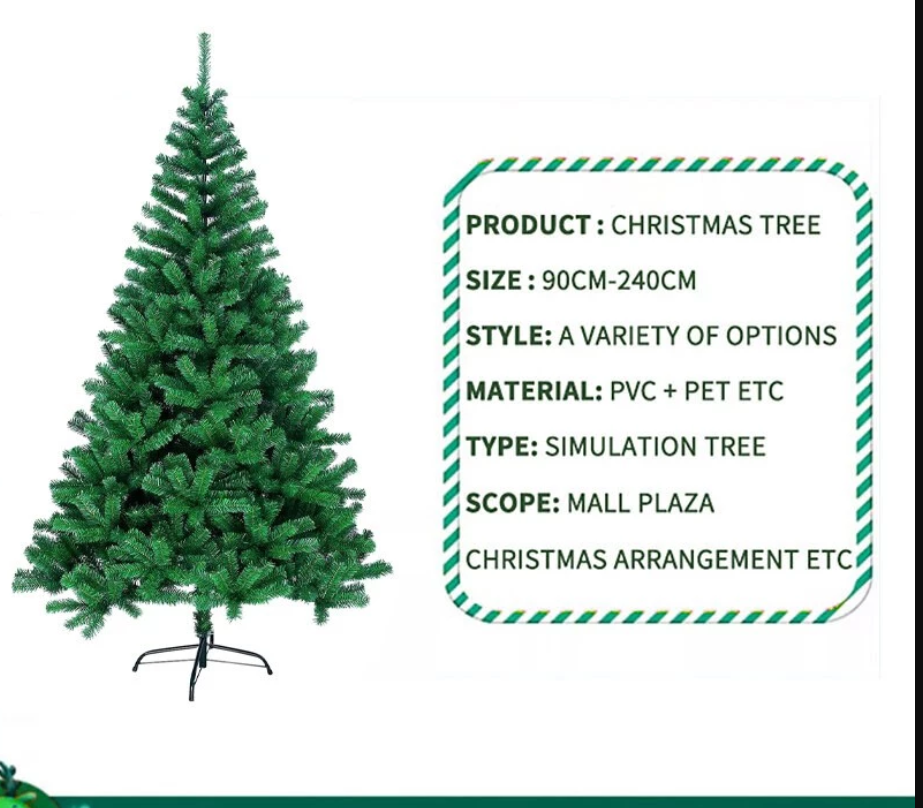 Christmas tree full set 150CM diy big Christmas tree