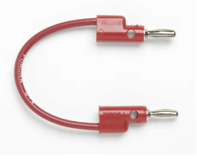 Fluke B B-8-2# Banana Plug Patch Cord (red) Bulk