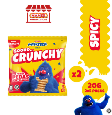 Mamee Monster Spicy Snack Noodles 30 x 25g