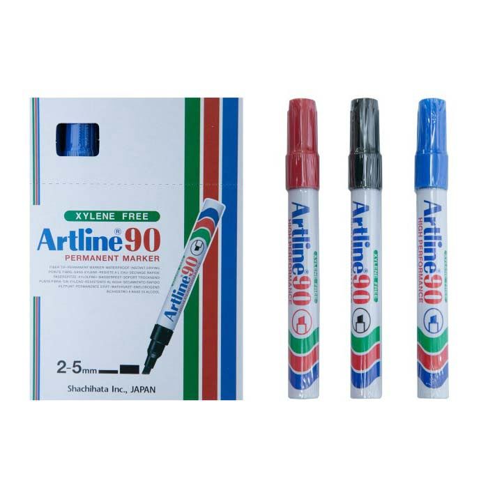Artline Permenant Marker 90 - 1 Box - Mata Leper