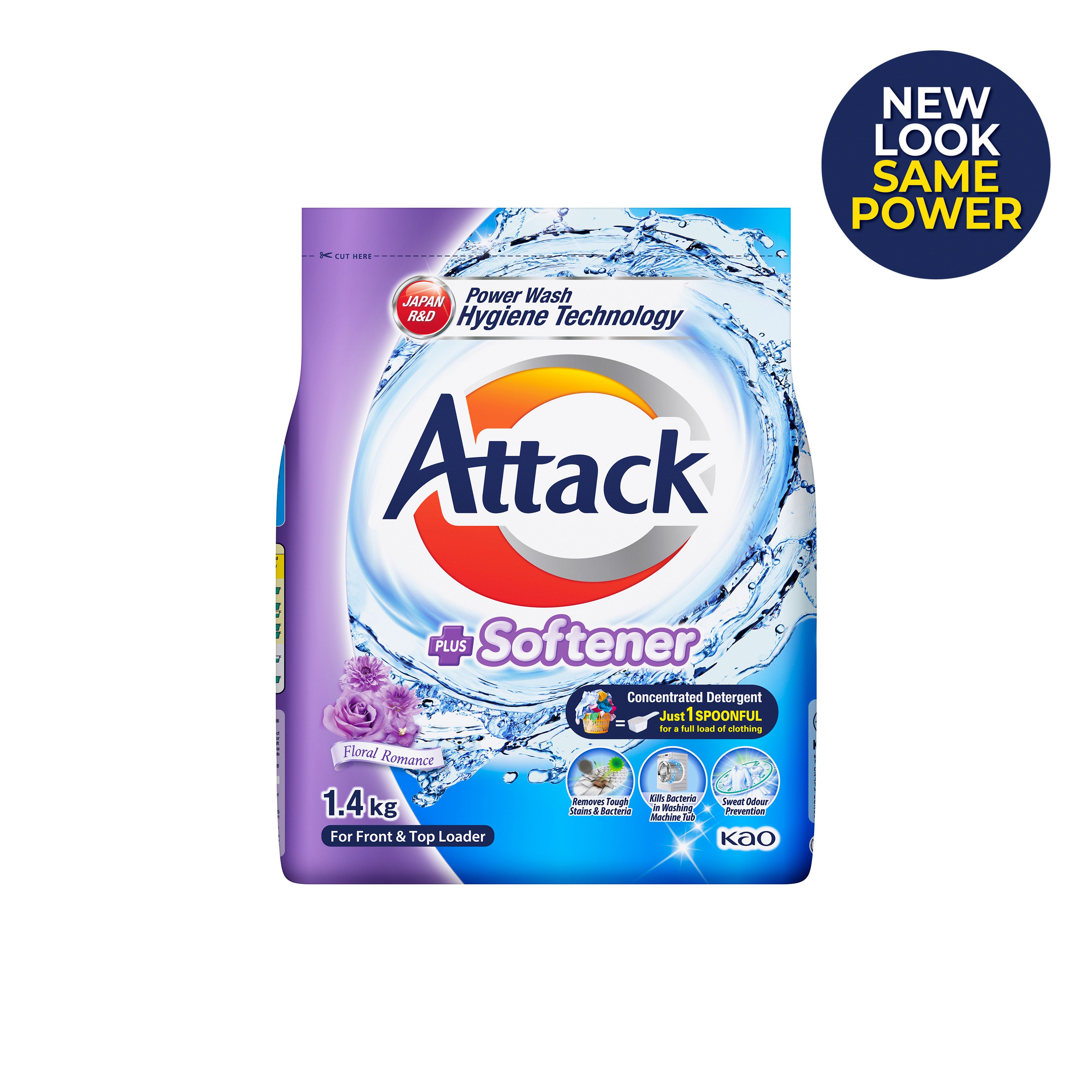 ATTACK POW DETER+SOFTENER 1400G
