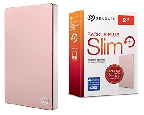 Seagate Backup Plus Slim Portable External Hard Drive 2TB