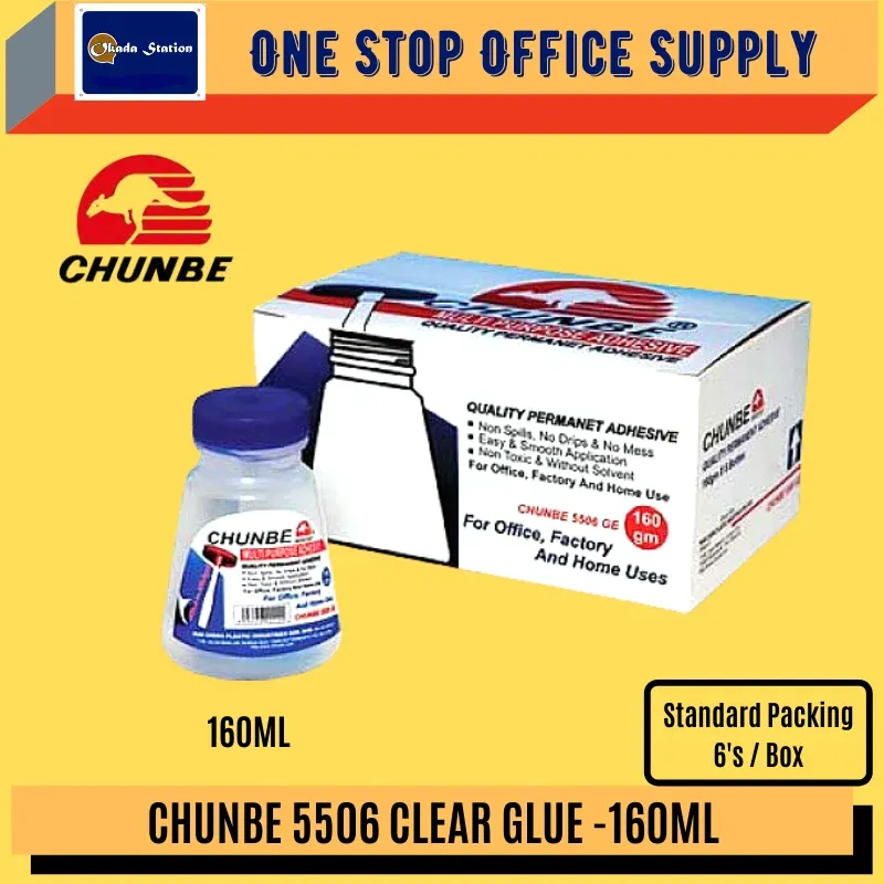 CHUNBE 5506 GE CLEAR GLUE -160ML /Chunbe /Clear Glue /Glue /Chunbe 5506 /160ML /Water Glue