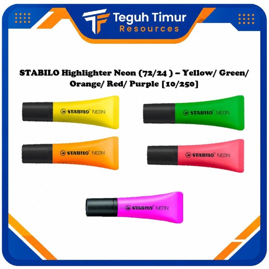 Highlighter Neon (72/54 ) - Orange [10/250]