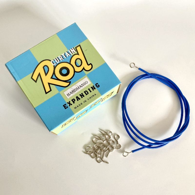 Curtain Rod Curtain Spring Wire Tali Dawai Langsir Tingkap Tali Spring Langsir Window 20M