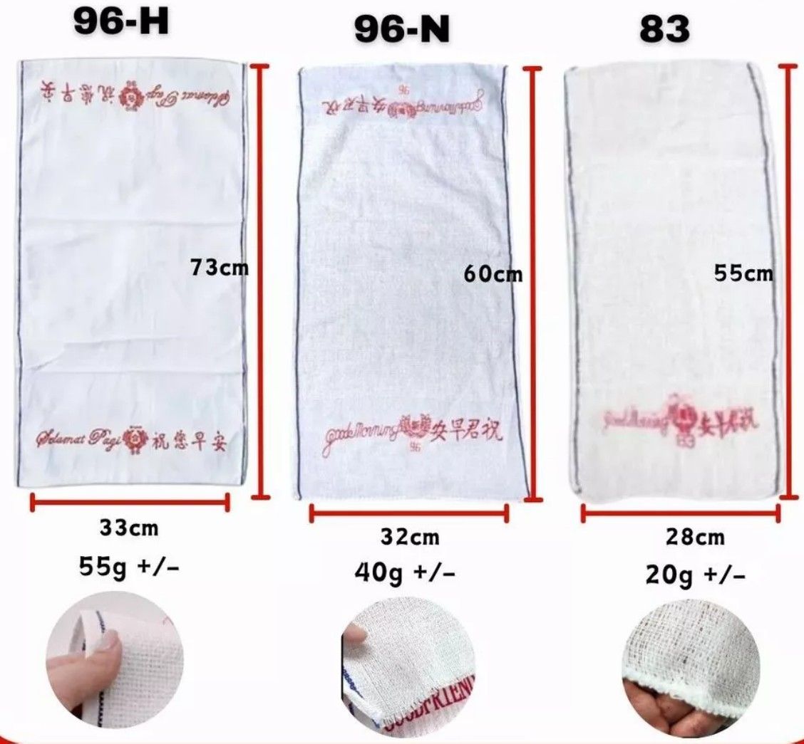 Super Premium Quality Good Morning Towel 96-H / 96-N / 83 83 Towel 24pcs Y-TOW-96N-KK