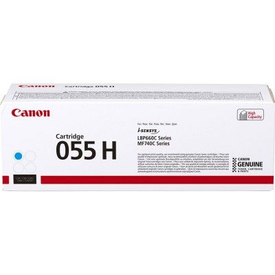Canon 055H Cyan Toner Cartridge 5.9k - 055HC