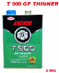 DPI 2.5KG T900 GP 2K Thinner -Solvent/thinner paint/cat thinner/for motor car paint