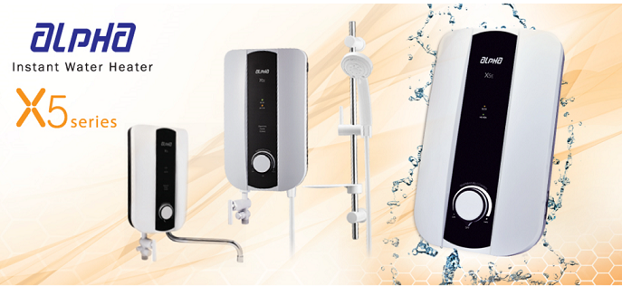 Alpha Instant Water Heater X5 Series