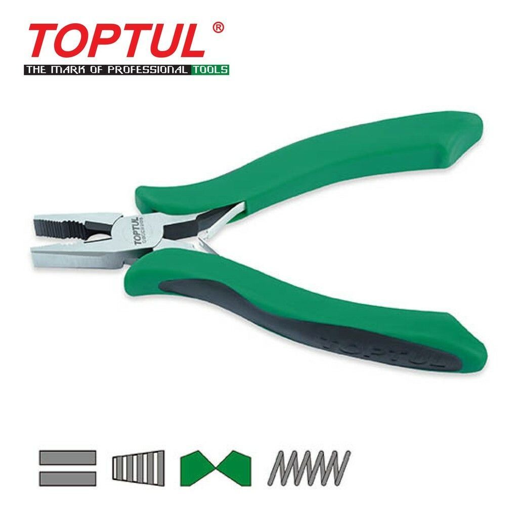 TOPTUL PRO-SERIES ELECTRONICS COMBINATION PLIERS DBCC2205