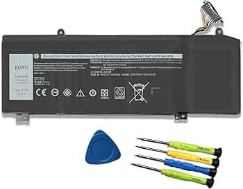 Dell G5 5590 G7 7590/7790 Alienware M15 2018/M17 2019 Laptop Notebook Battery OEM 1F22N