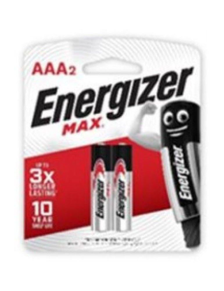 ENERGIZER BATTERY MAX AAA/2pcs