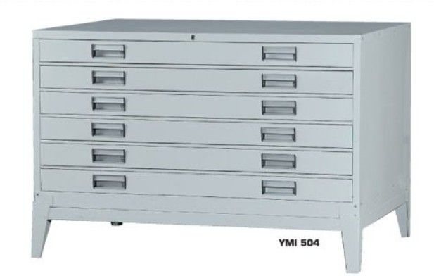 6 Drawer Plan File Cabinet (Horizontal Antiquarian) – YMI 504