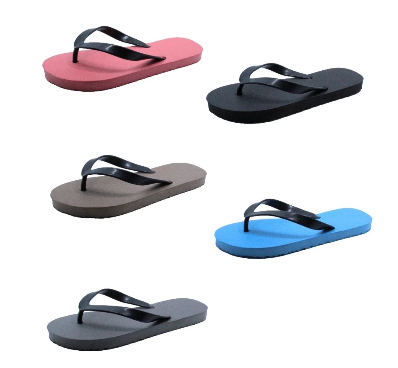 EVA Flat Slipper / Selipar Flat / Selipar Murah / Any size in 1 PRICE!! - Random Color