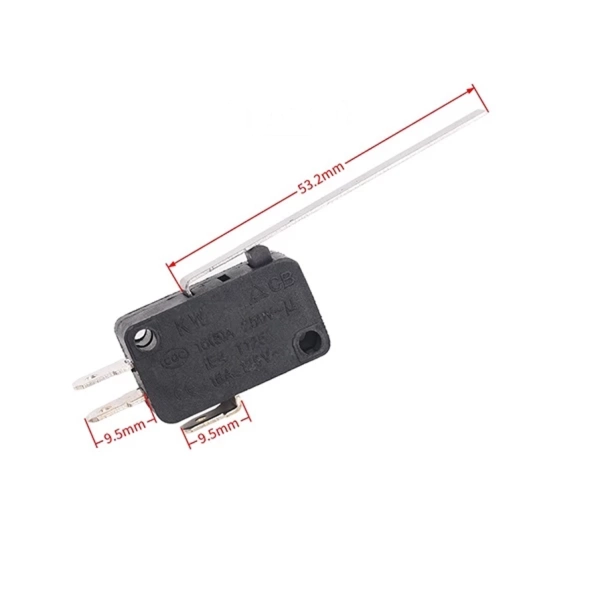 OEM 3-Pin KW7 16A Small Touch/ Long Straight Micro Switch