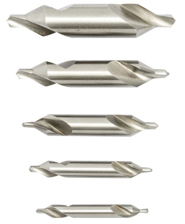 Sherwood 5-12.50mm HSS CENTRE DRILL SET 5-PCE SHR0259150K