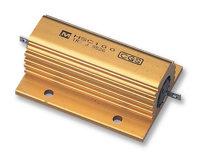 TE Connectivity, 100mOhm 100W Wire Wound Chassis Mount Resistor HSC100R10J