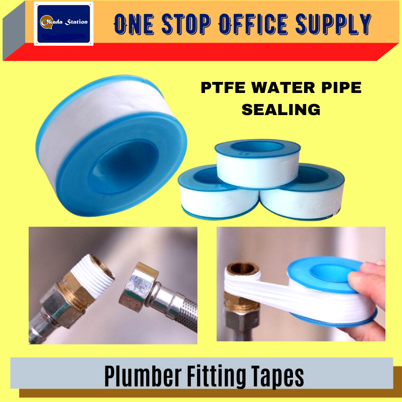 PLUMBER FITTING TAPE (PTFE WATER PIPE SEALING) / PTFE / Tape / Plumber Fitting Tape / Fitting Tape / Water Pipe Sealing / PTFE Plumber Fitting Tape