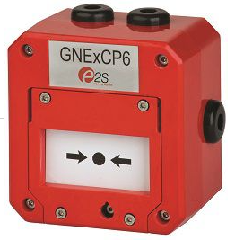 *E2S GNExCP6B-BG Explosion Proof Break Glass Manual Call Point