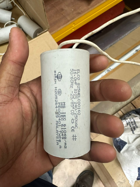 ELCO 16UF 240V Condenser