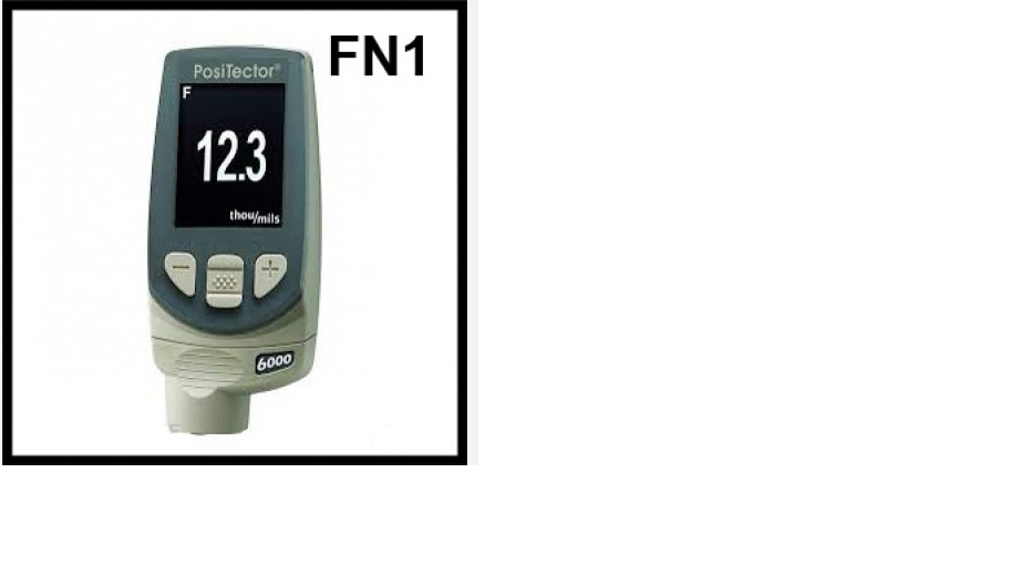 DEFELSKO POSITECTOR 6000 FN1 FERROUS NON FERROUS METAL COATING THICKNESS GAUGE MADE IN USA