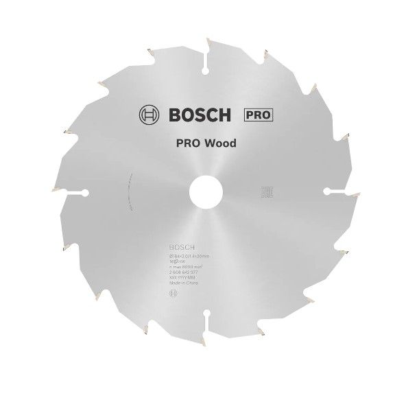 BOSCH PRO WOOD CIRCULAR SAW BLADE, 184 X 2 X 20 MM (2608642981)