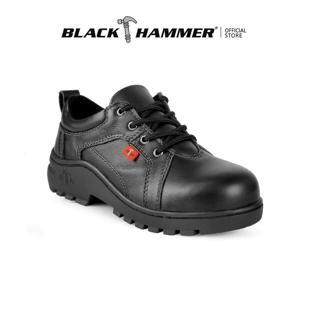 Black Hammer Low-cut Lace Up - Black
