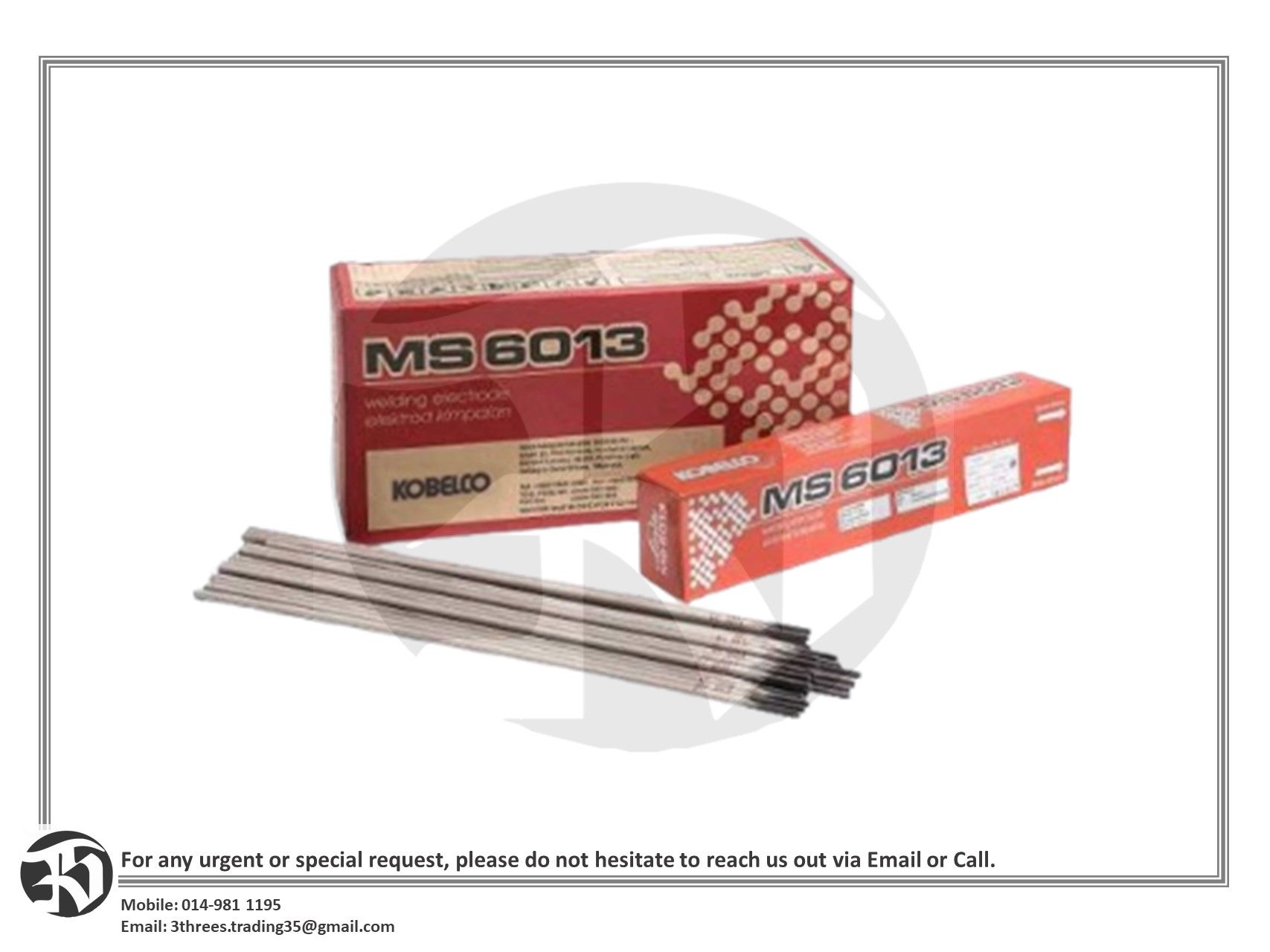 Kobelco Welding Electrode/Welding Rod MS 6013 (1kg)