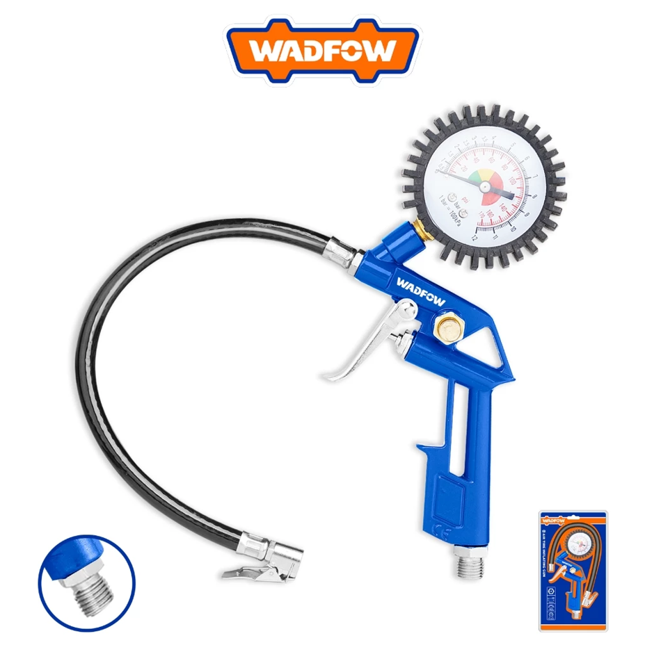 WADFOW AIR TIRE INFLATING GUN MAX. PRESSURE: 12BAR WITHOUT QUICK PLUG (WGA2612)