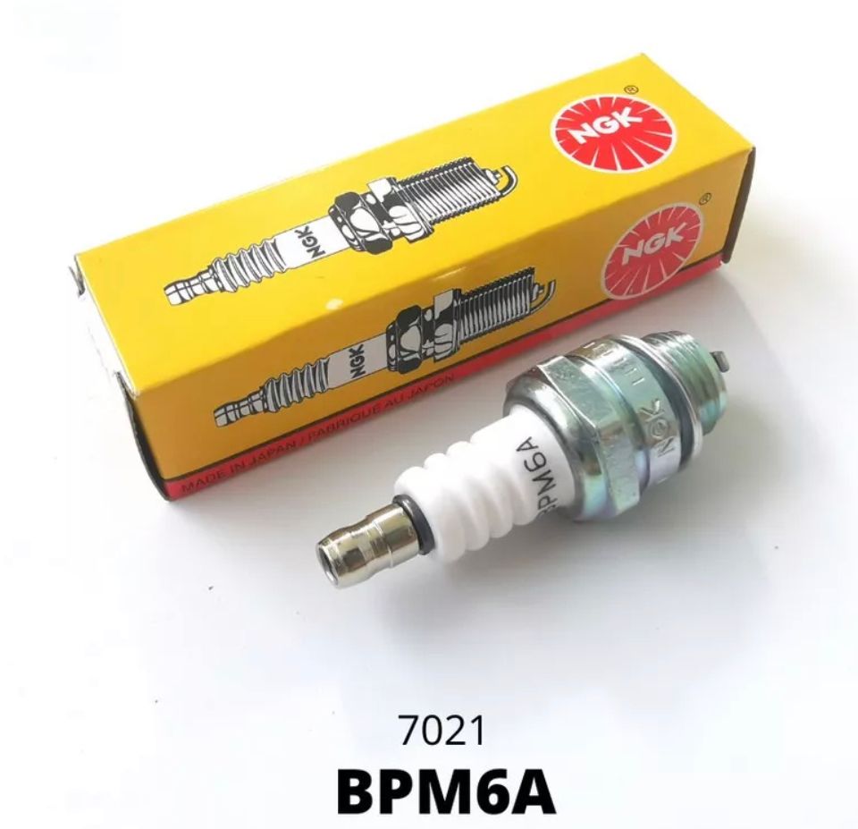 NGK SPARK PLUG BPM6A 7021 Mesin Rumput Plug Lawn Mower Plug