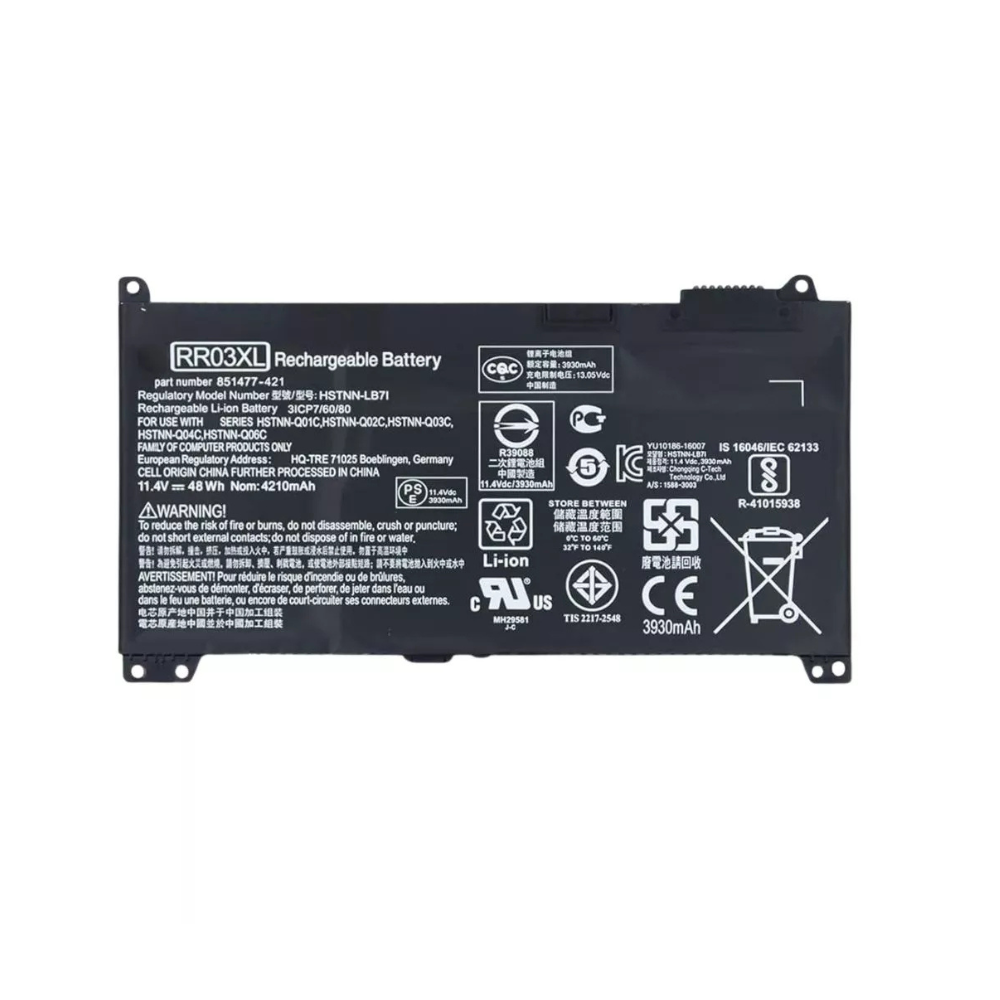 HP Pro Book 440 G-Series G5 (s/n: 5CD8421F4T) / 7 (s/n: 5CD017195Z) Battery Replacement Services