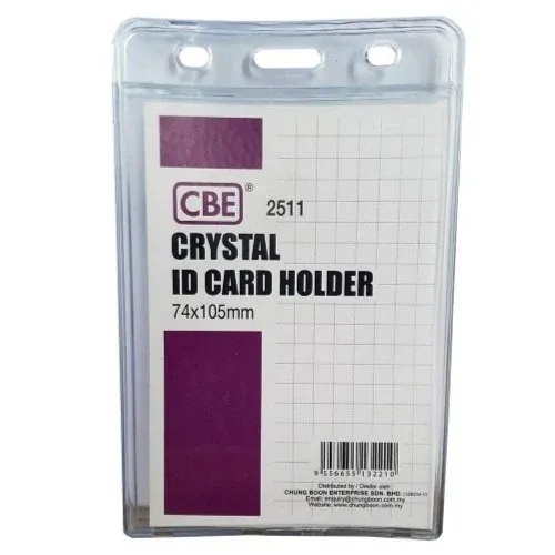 CBE Crystal ID Card Holder 2514 55 x 90mm
