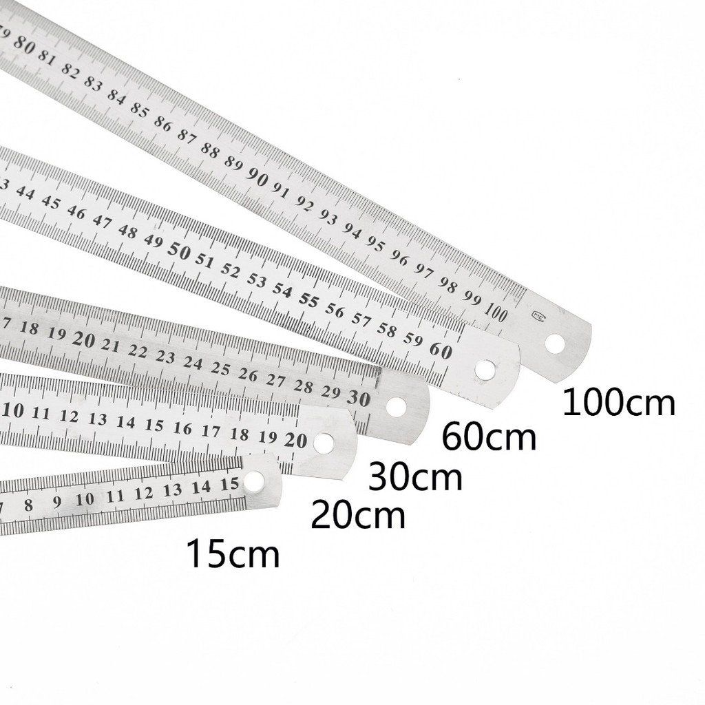 STEEL RULER (15CM) (30CM) (60CM) (100CM) / Okada / Steel Ruler / Ruler / Okada Steel Ruler