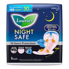 Loose 1 Pack x 8pcs Laurier Night Safe Wing 30cm