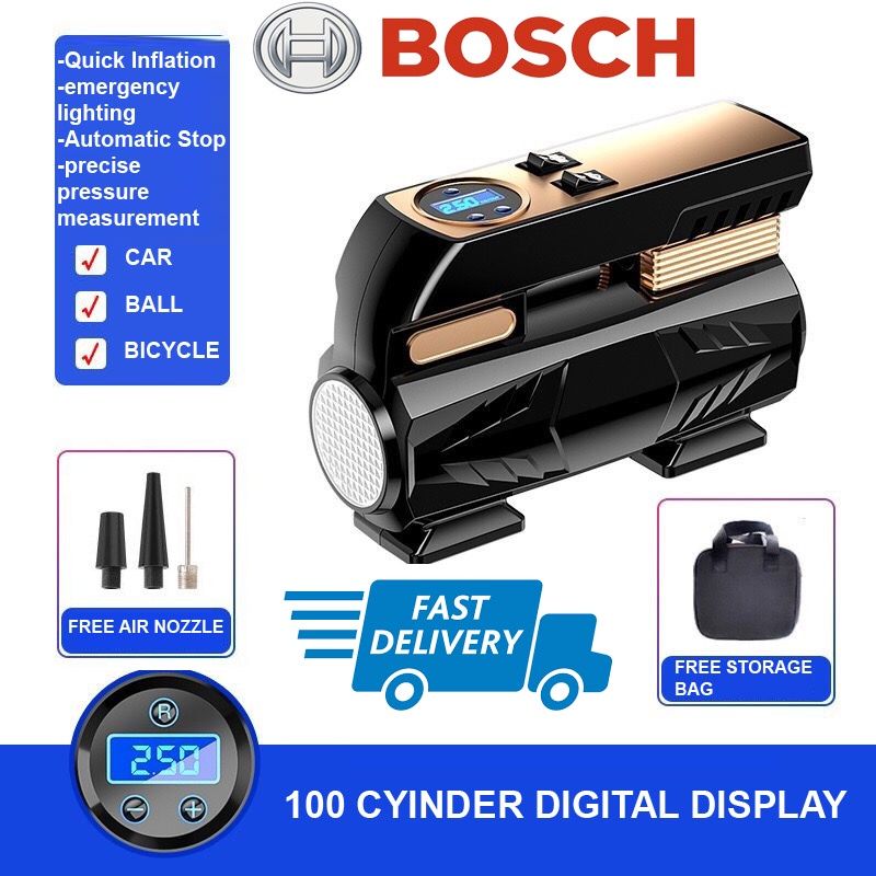 BOSSMAN *BOSSMAN Portable Car Air Pump Tyre Set