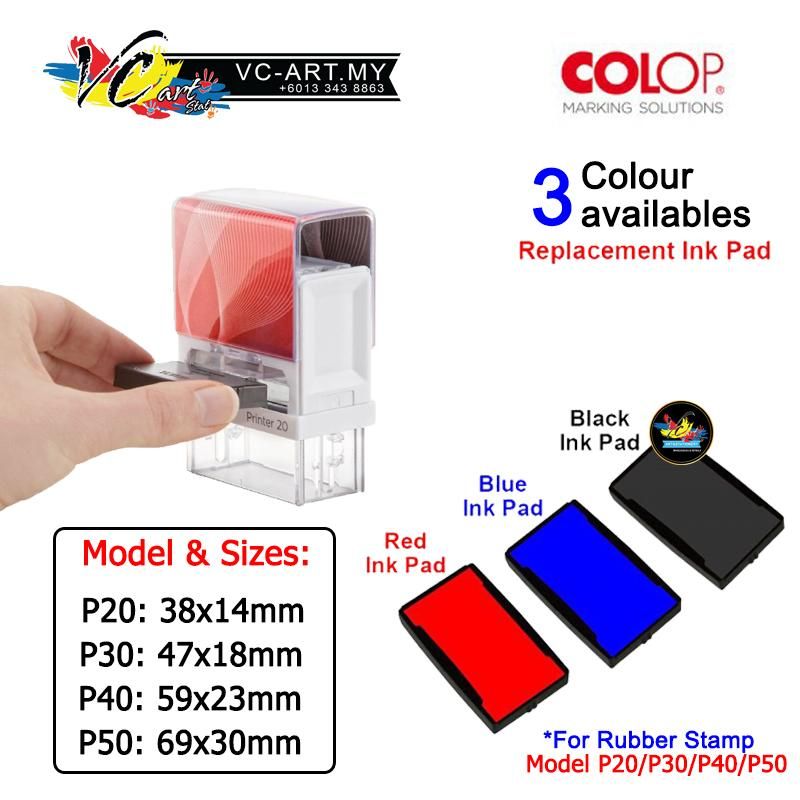 COLOP Self-Inking Stamp Inkpad Standart Size