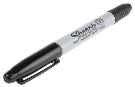 Sharpie Permanent Marker Pen Fine Point Black