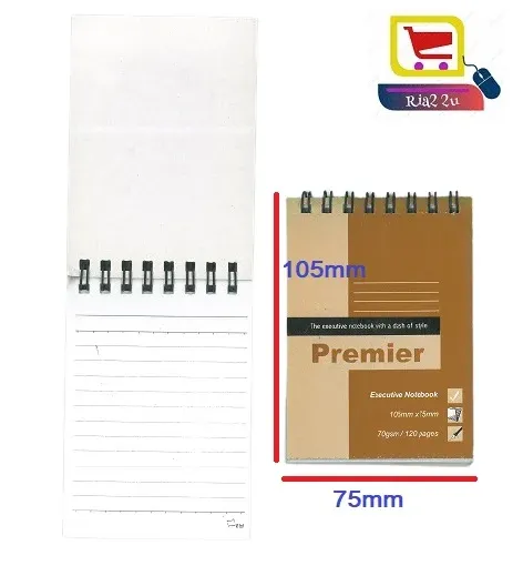 Uni Paper Premier Executive Ring Note Book / Notebook / Spiral Note Book 120's 70Gsm ( S3142 )