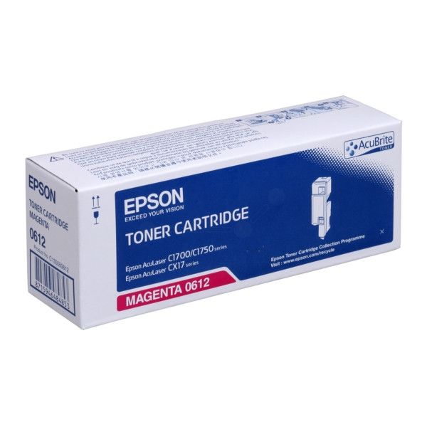 Genuine Malaysia Epson Warranty Epson - Epson 0612 Magenta Toner Cartridge C13S050612