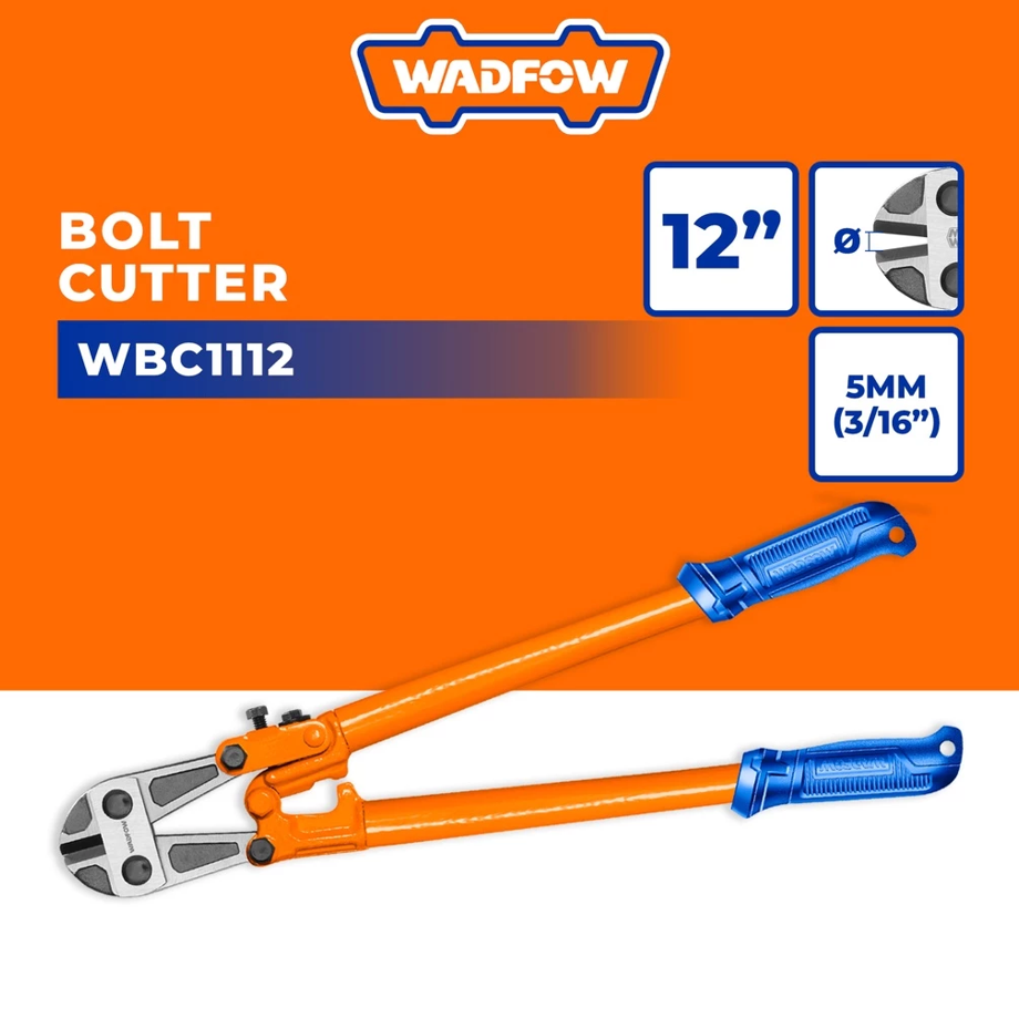 WADFOW BOLT CUTTER CR-V STEEL BLADE (12" X 300MM) (WBC1112)