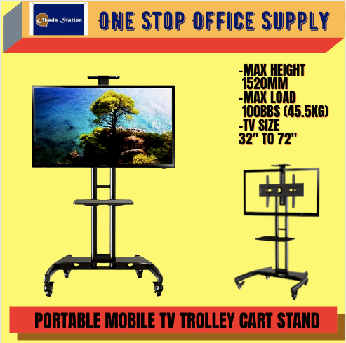 TV HOLDER / TV STAND FOR 34" to 72" TV SCREEN / TV STAND / TV