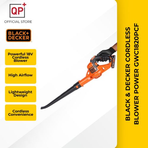BLACK & DECKER CORDLESS BLOWER POWER GWC1820PCF 18V l PENIUP l 吹风机-GWC1820PCF BLOWER