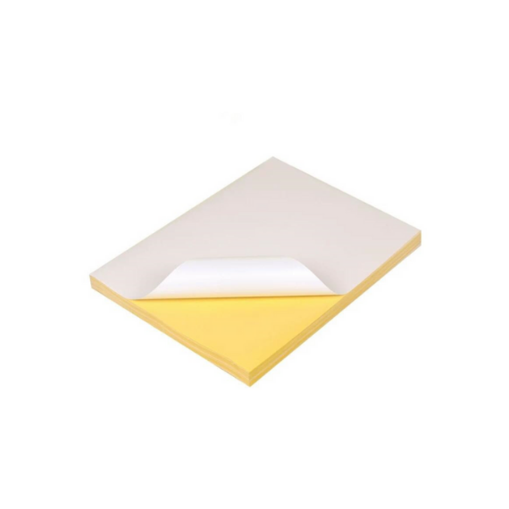 A4 STICKER WHITE-100'S/PKT