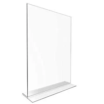 A4 Acrylic Stand (T stand) transparent